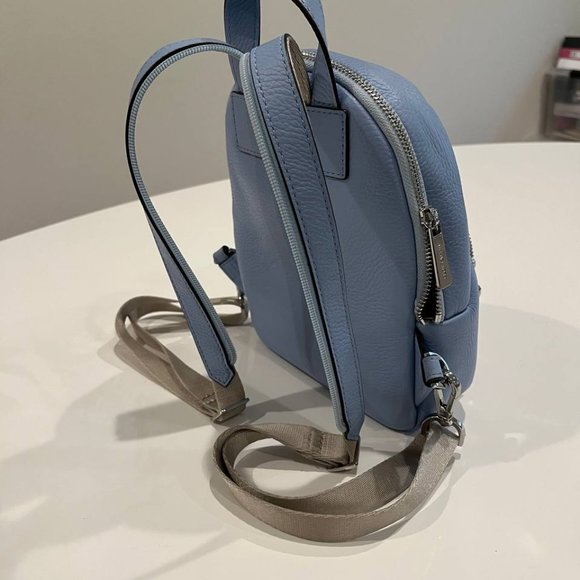 Light Blue Michael Kors Backpack - Picture 2 of 3